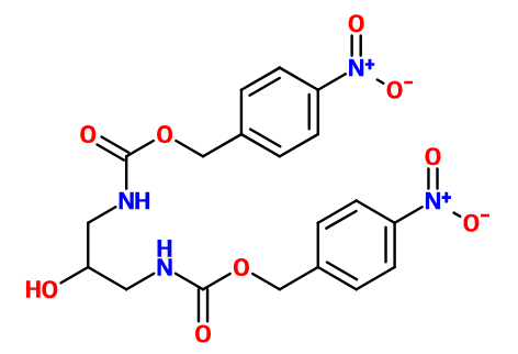 (image for) MC009741 (4-Nitrophenyl)methyl N-[2-hydroxy-3-[(4-nitrophenyl)methoxycarbonylamino]propyl]carbamate
